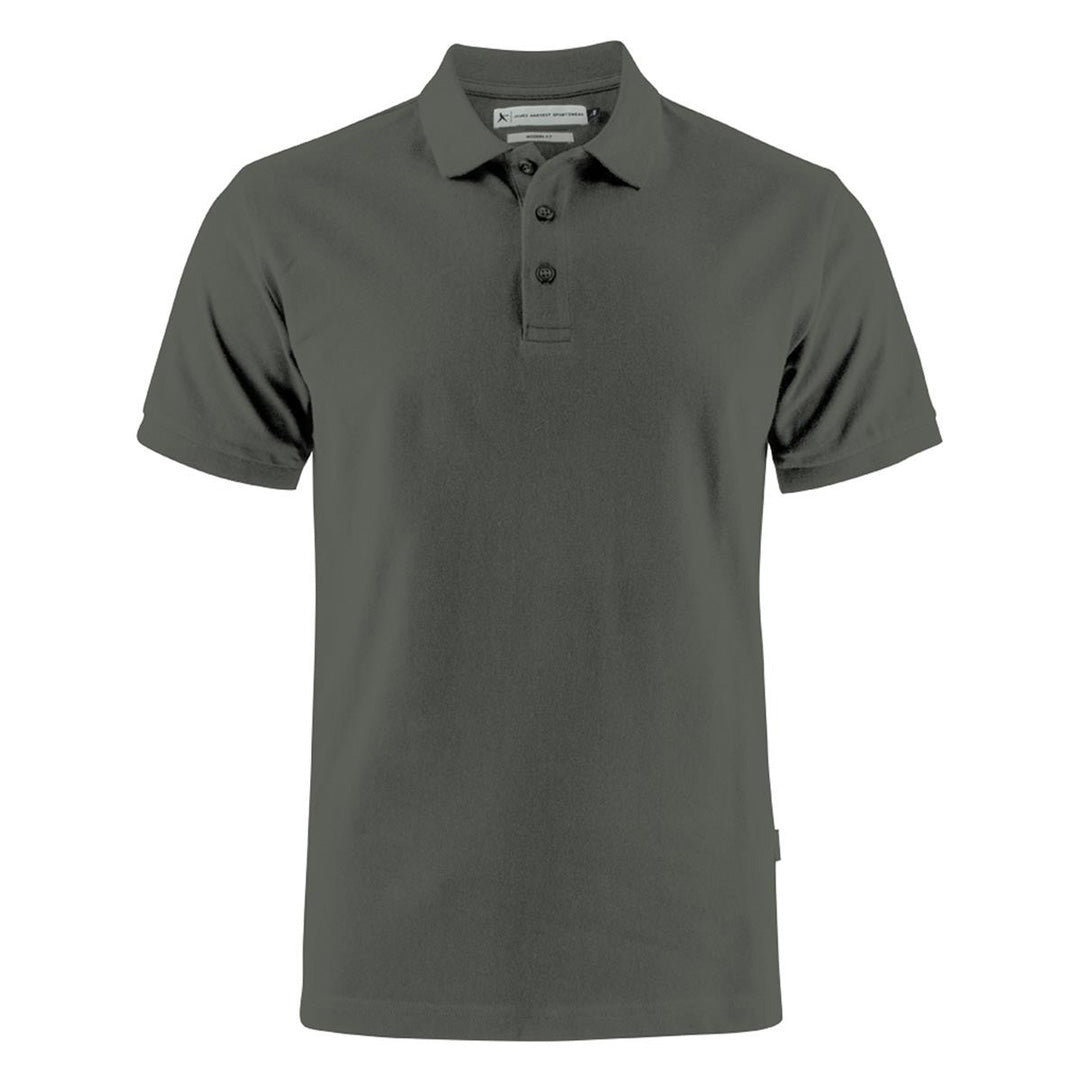 James Harvest The Neptune Polo | Mens | Regular Fit Anthracite Shirts & Tops