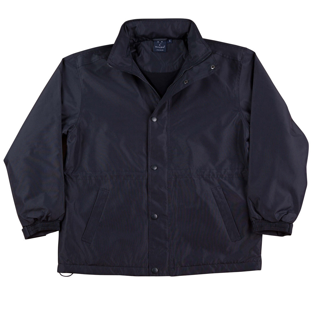 Winning Spirit The Stadium Jacket | Adults Navy Coats & Jackets