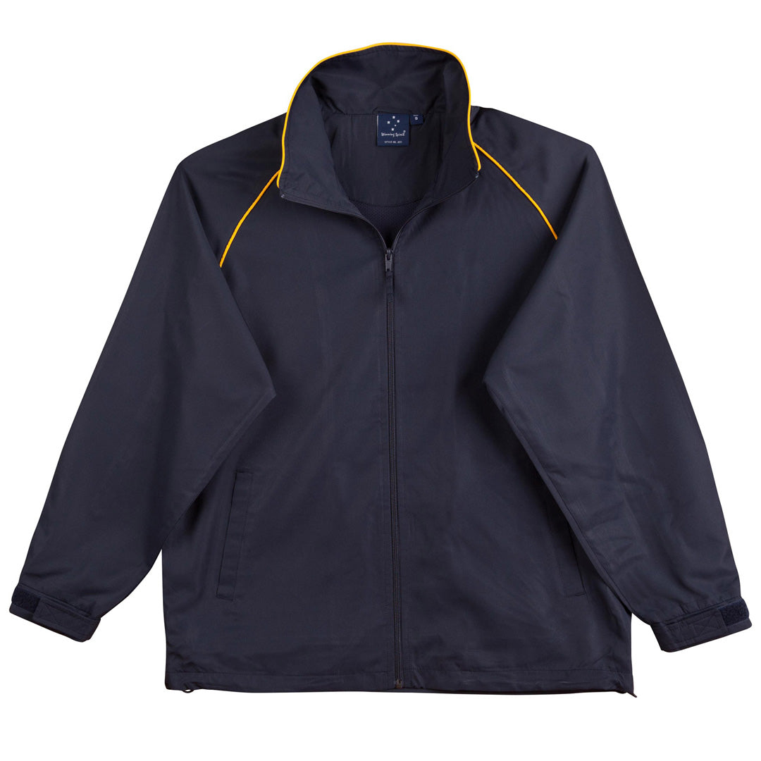 Winning Spirit The Champion Jacket | Adults Navy/Gold Coats & Jackets