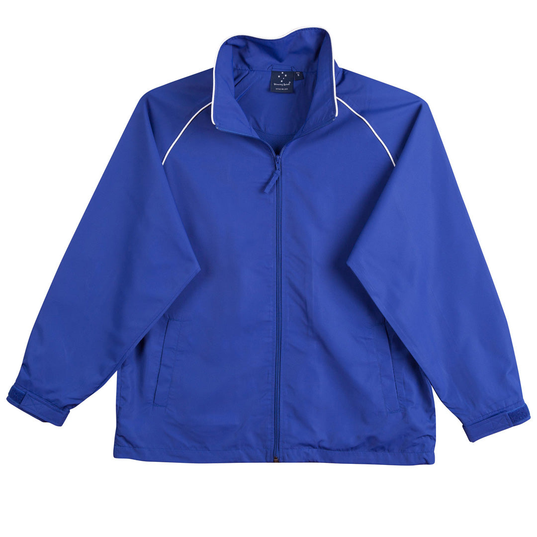 Winning Spirit The Champion Jacket | Adults Royal/White Coats & Jackets