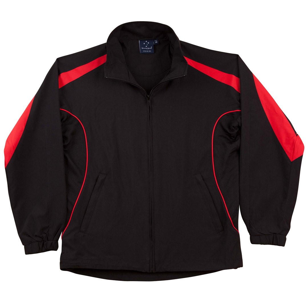 Winning Spirit The Legend Jacket | Adults Black/Red Coats & Jackets