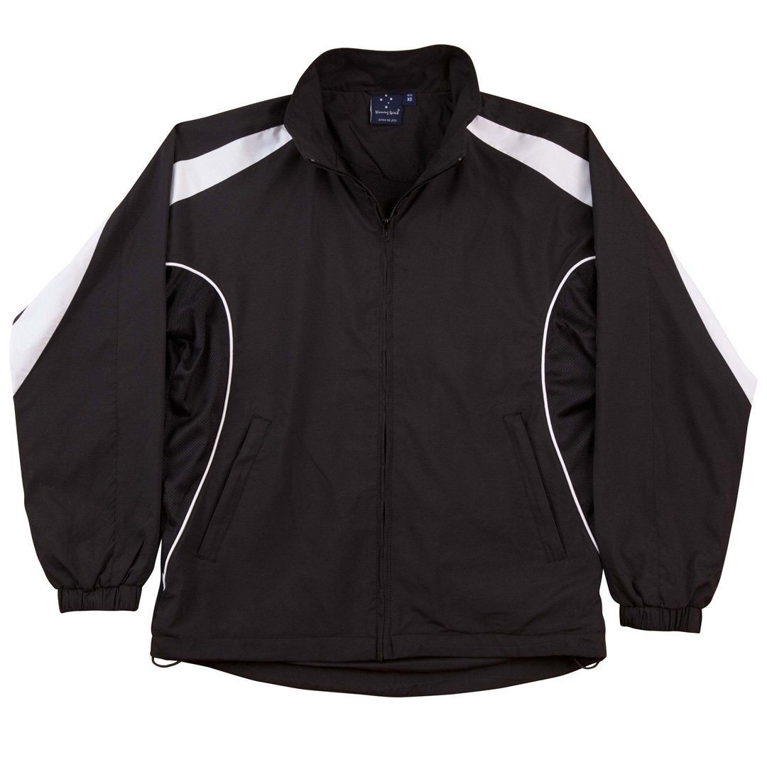 Winning Spirit The Legend Jacket | Adults Black/White Coats & Jackets