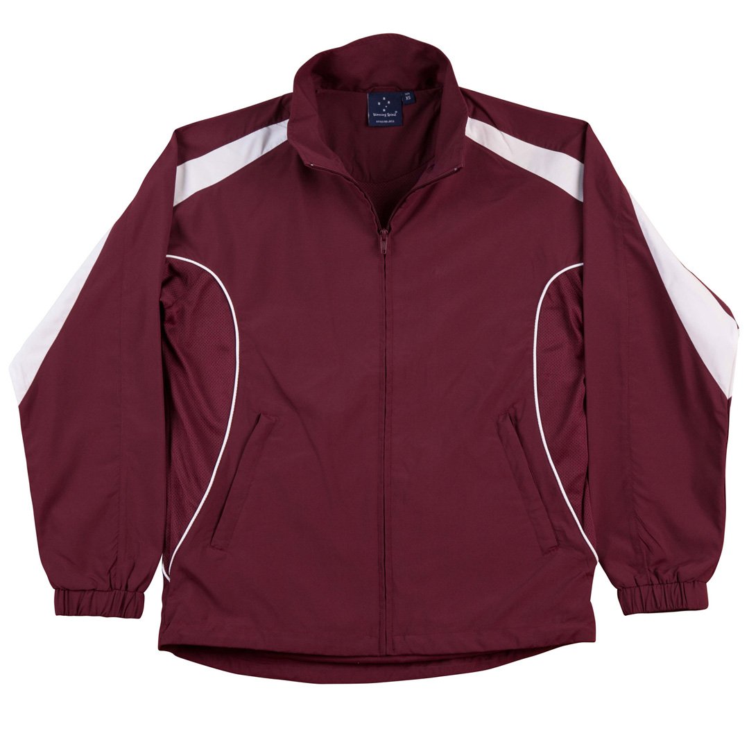 Winning Spirit The Legend Jacket | Adults Maroon/White Coats & Jackets