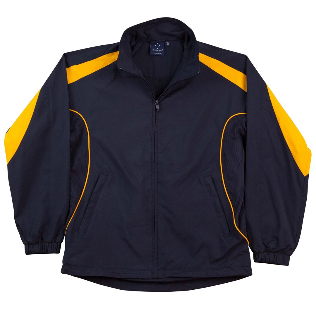 Winning Spirit The Legend Jacket | Adults Navy/Gold Coats & Jackets