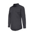 KingGee The Work Cool 2 Shirt | Mens | Long Sleeve Charcoal Shirts & Tops