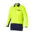 KingGee The Hyperfreeze Polo | Mens | Long Sleeve Yellow/Navy Shirts & Tops