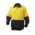 KingGee The Work Cool 2 Spliced Shirt | Mens | Long Sleeve Yellow/Black Shirts & Tops