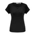 Biz Collection The Lana Top | Ladies | Short Sleeve Black Shirts & Tops