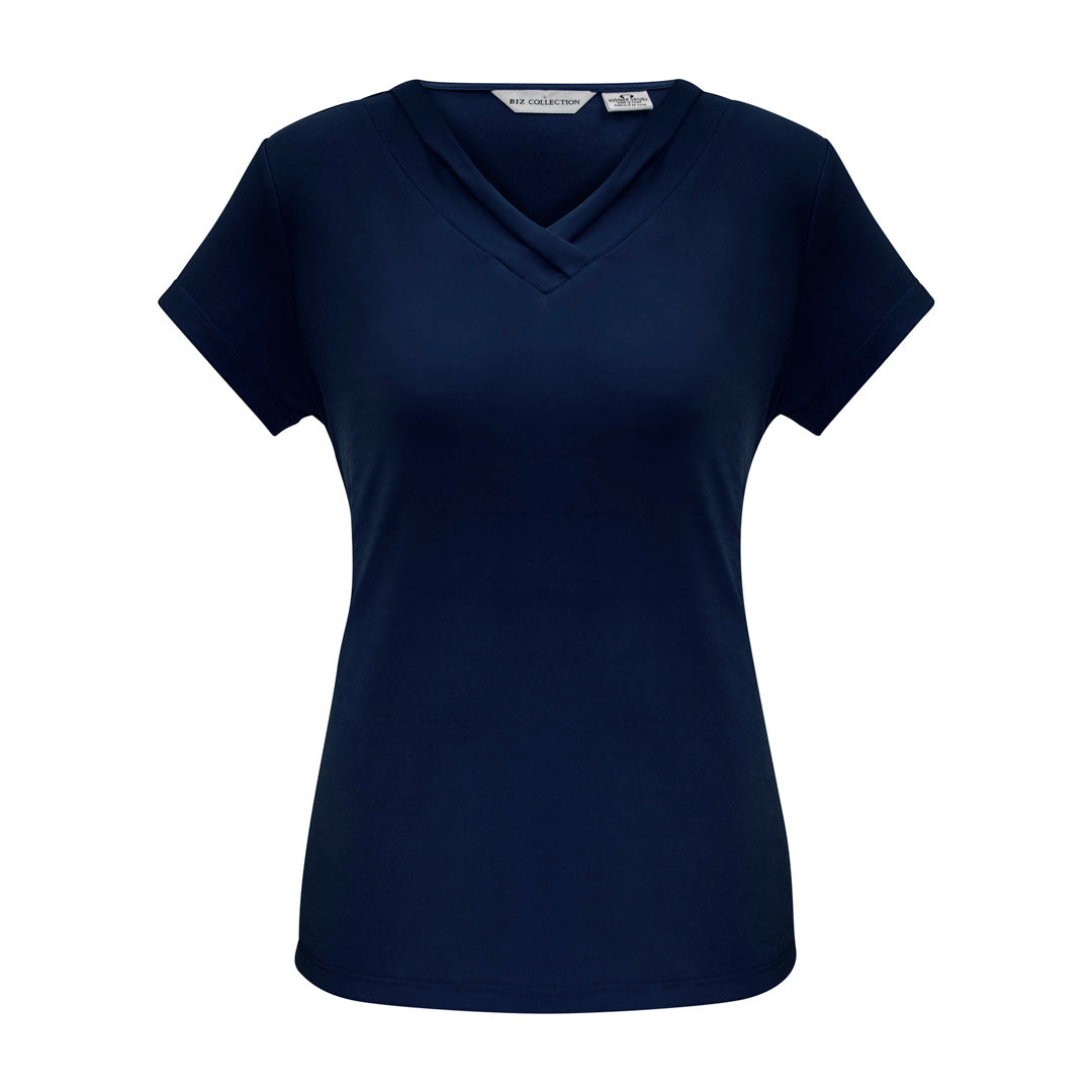 Biz Collection The Lana Top | Ladies | Short Sleeve Clearance Ink Shirts & Tops