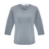 Biz Collection The Lana Top | Ladies | 3/4 Sleeve Clearance Silver Shirts & Tops