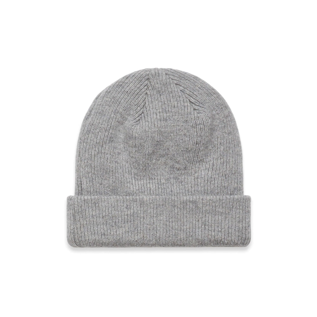 AS Colour The Knit Beanie | Adults Grey Marle Hats