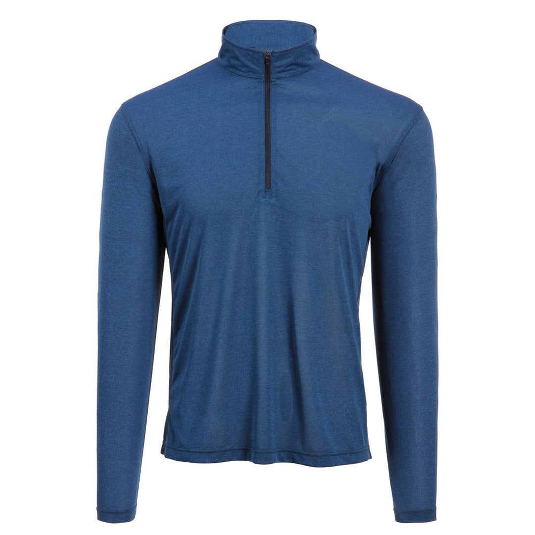 Identitee The Apex Base Layer | Mens Mid Heather Blue Outerwear