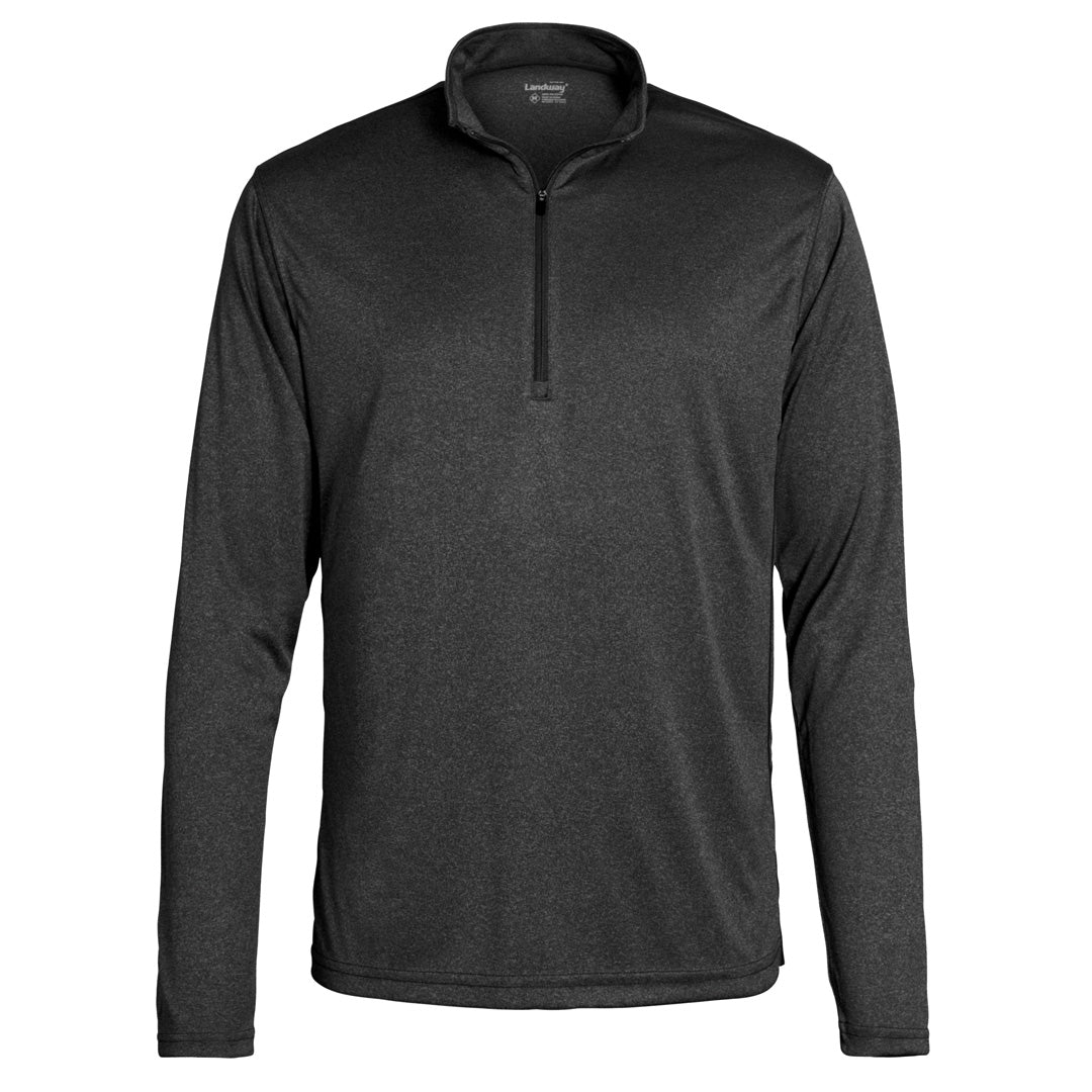 Identitee The Apex Base Layer | Mens Dark Grey Marle Outerwear