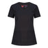 LSJ Collection The McKenna V Neck Scrub Top | Ladies Black Scrubs