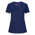 LSJ Collection The McKenna V Neck Scrub Top | Ladies Navy Scrubs