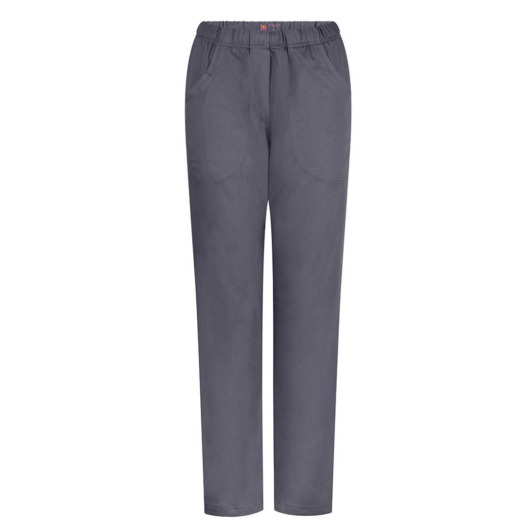 LSJ Collection The McKenna Straight Leg Scrub Pant | Ladies Graphite Scrubs