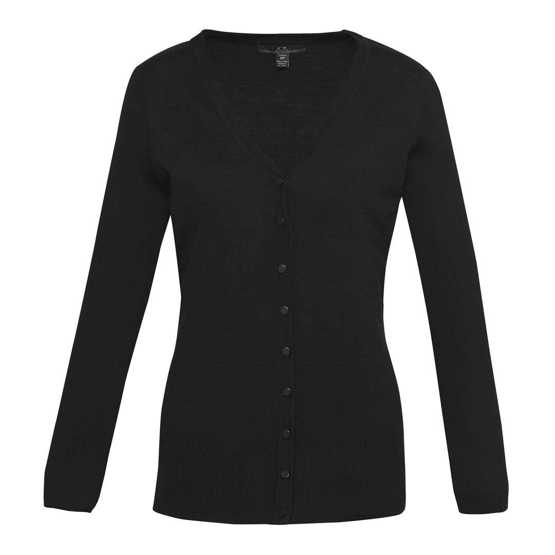 Biz Collection The Milano Knit | Ladies | Cardigan Black Outerwear