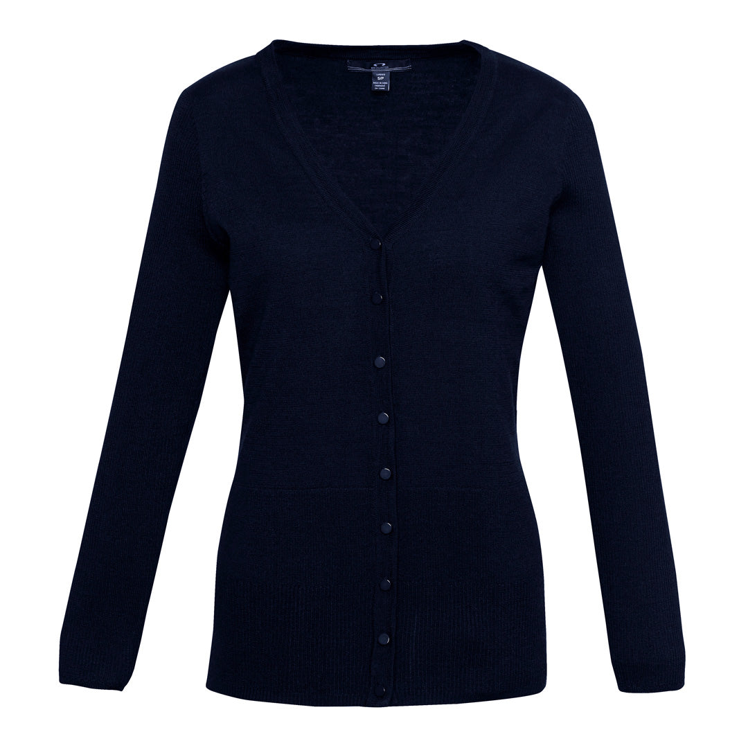 Biz Collection The Milano Knit | Ladies | Cardigan Navy Outerwear