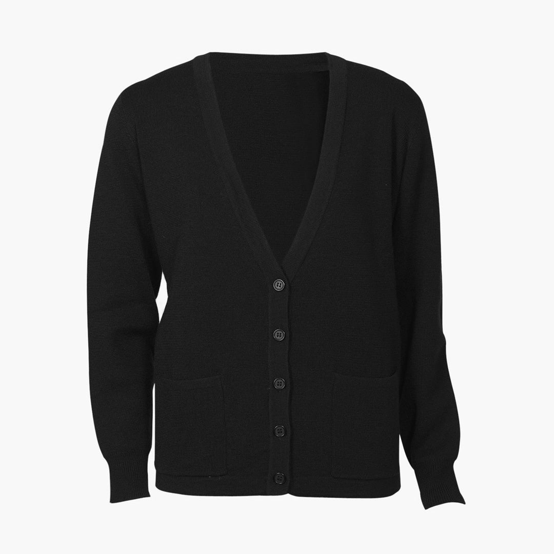 Biz Collection The Woolmix Cardigan | Ladies Black Outerwear