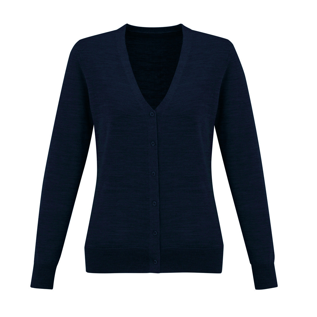 Biz Collection The Roma Knit | Ladies | Cardigan Navy Outerwear