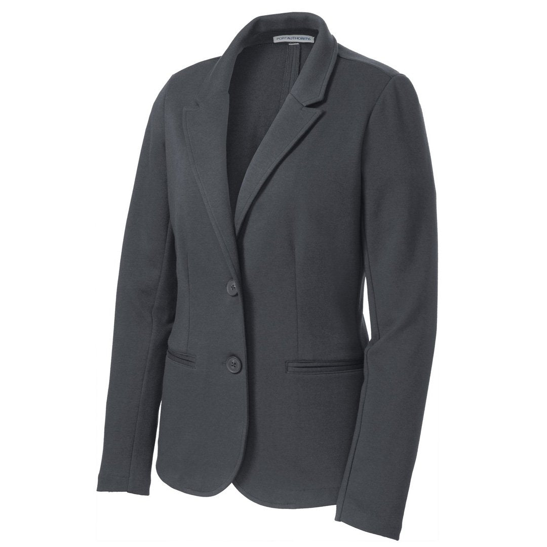 Port Authority The Knit Blazer | Ladies Grey Coats & Jackets