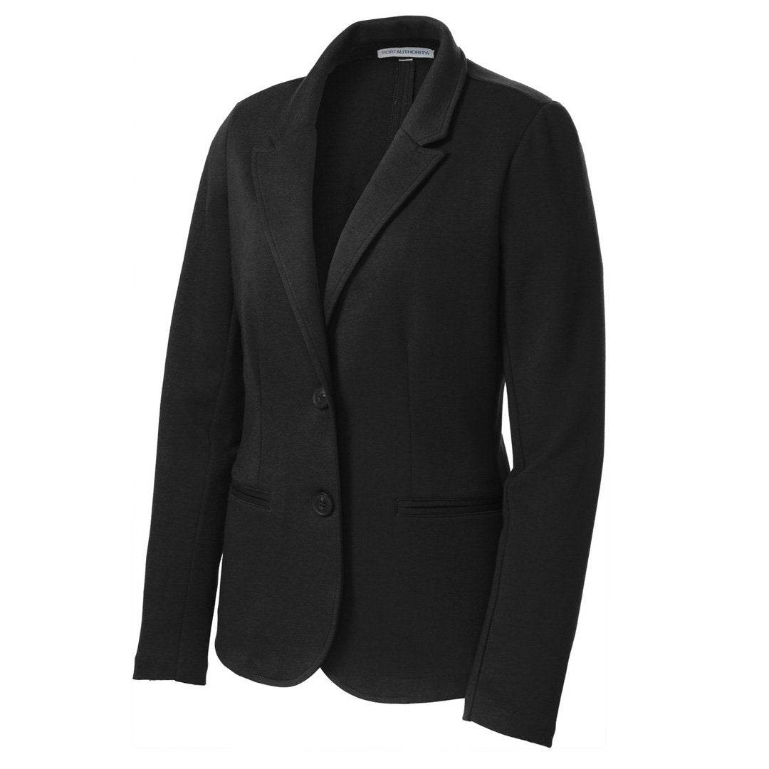 Port Authority The Knit Blazer | Ladies Black Coats & Jackets