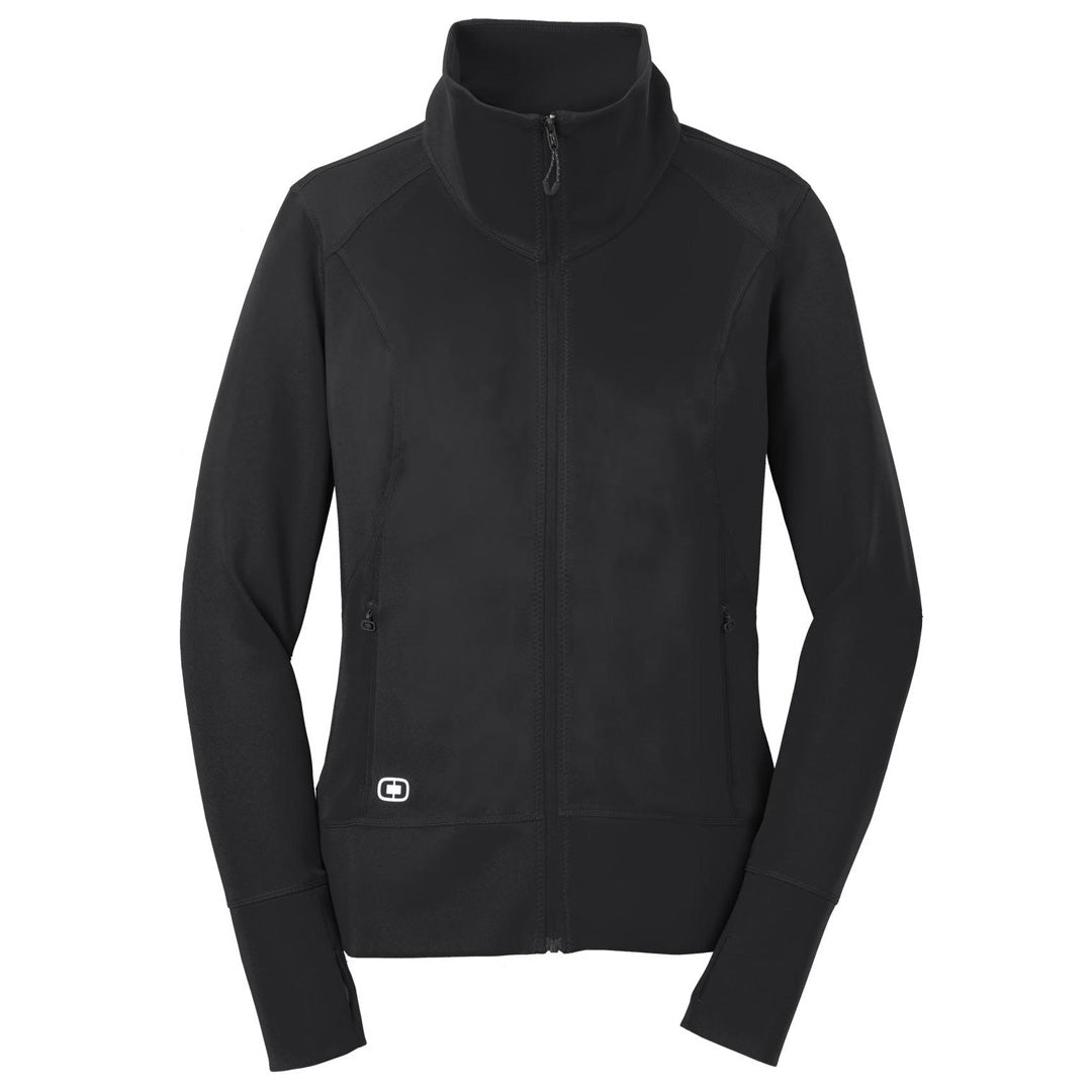Ogio Endurance The Endurance Fulcrum Zip Top | Ladies Black Coats & Jackets