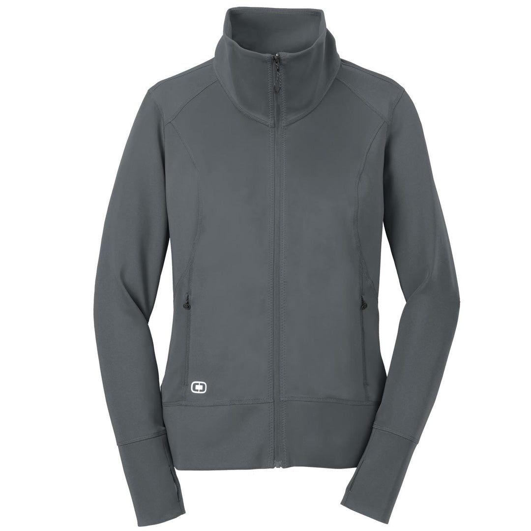 Ogio Endurance The Endurance Fulcrum Zip Top | Ladies Grey Coats & Jackets