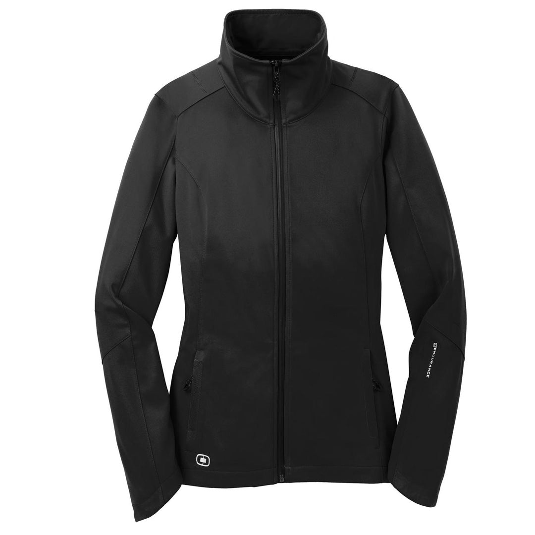 Ogio Endurance The Crux Softshell Jacket | Ladies Black Outerwear