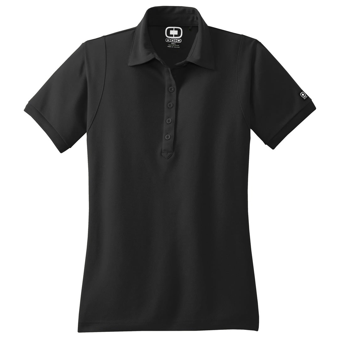 Ogio The Jewel Polo | Ladies Black Shirts & Tops