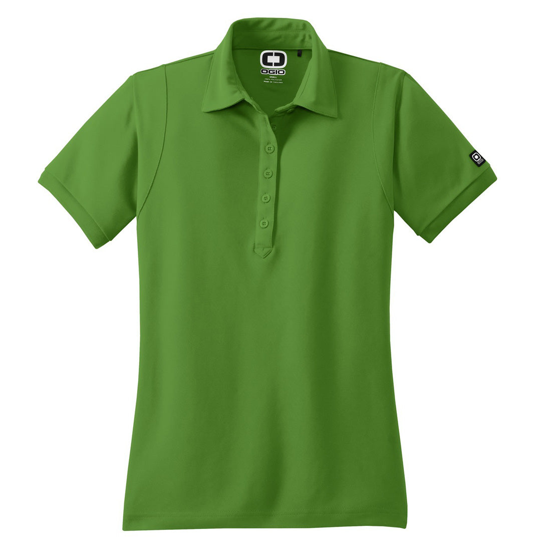 Ogio The Jewel Polo | Ladies Lime Shirts & Tops