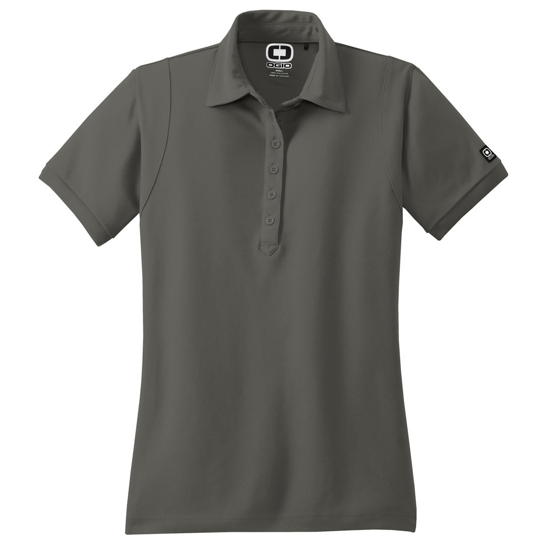 Ogio The Jewel Polo | Ladies Grey Shirts & Tops