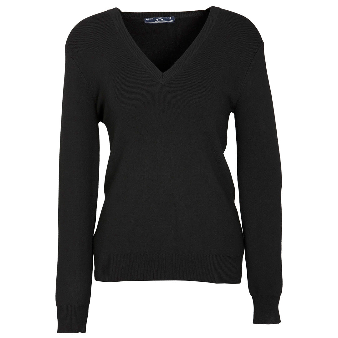 Biz Collection The Acrylic Knit Jumper | Ladies Black Outerwear