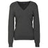 Biz Collection The Acrylic Knit Jumper | Ladies Charcoal Outerwear
