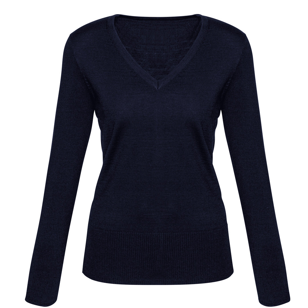 Biz Collection The Milano Knit | Ladies | Jumper Navy Outerwear