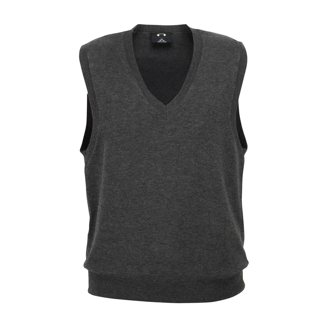 Biz Collection The Acrylic Knit Vest | Ladies Charcoal Outerwear