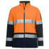 Jbs Wear The Hi Vis Soft Shell Jacket | Day Night | Adults Orange/Navy Work Safety Protective Gear
