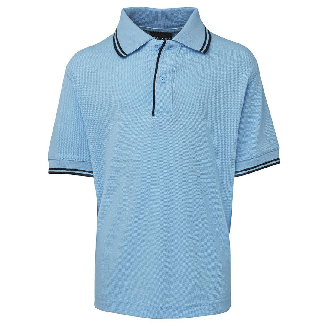 Jbs Wear The Contrast Polo | Kids Light Blue/Navy Shirts & Tops