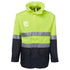 Jbs Wear The Hi Vis Long Line Jacket | Day Night | Adults Lime/Navy Work Safety Protective Gear