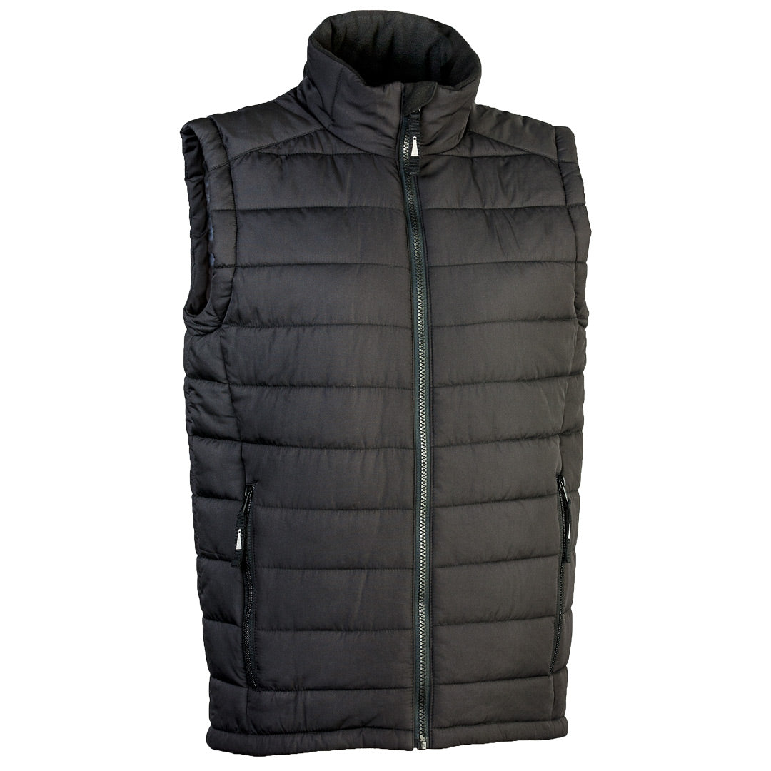 James Harvest The Loma Vest | Unisex Black Vests