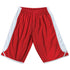 Bocini The Contrast Basketball Short | Mens Red/White Basketball Uniforms