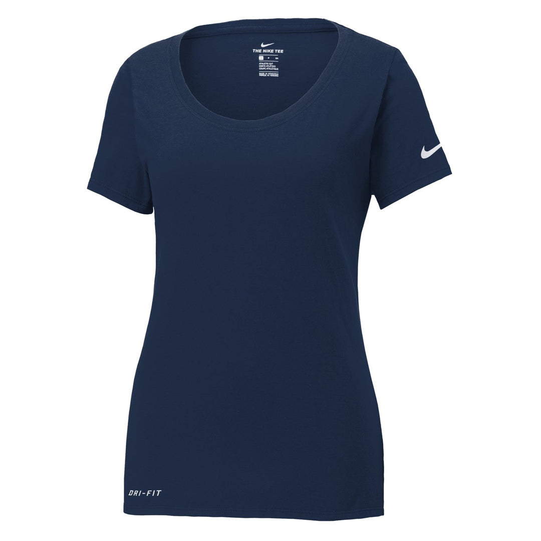 Nike The Dri Fit Tee | Short Sleeve | Ladies Navy Outerwear