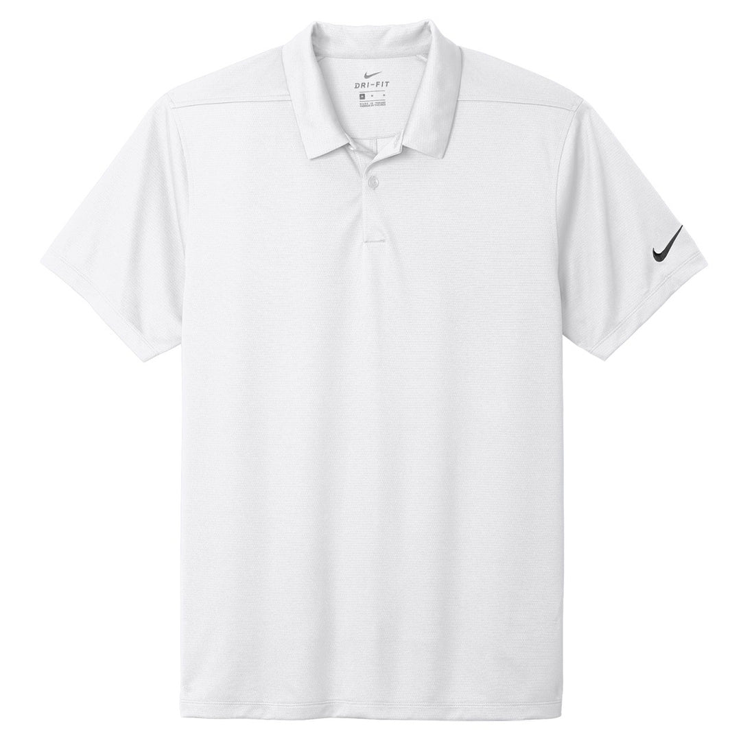Nike The Dry Essential Solid Polo | Short Sleeve | Mens White Outerwear