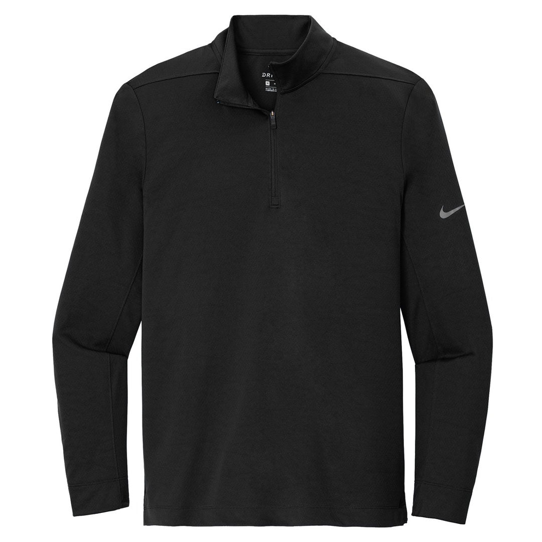 Nike The Dry Half Zip Cover Up | Mens Black Shirts & Tops