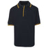 Jbs Wear The Contrast Polo | Kids Navy/Gold Shirts & Tops