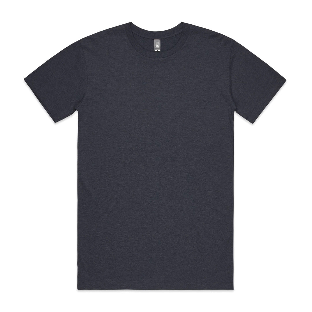 AS Colour The Staple Marle Tee | Mens | Short Sleeve Navy Marle Shirts & Tops