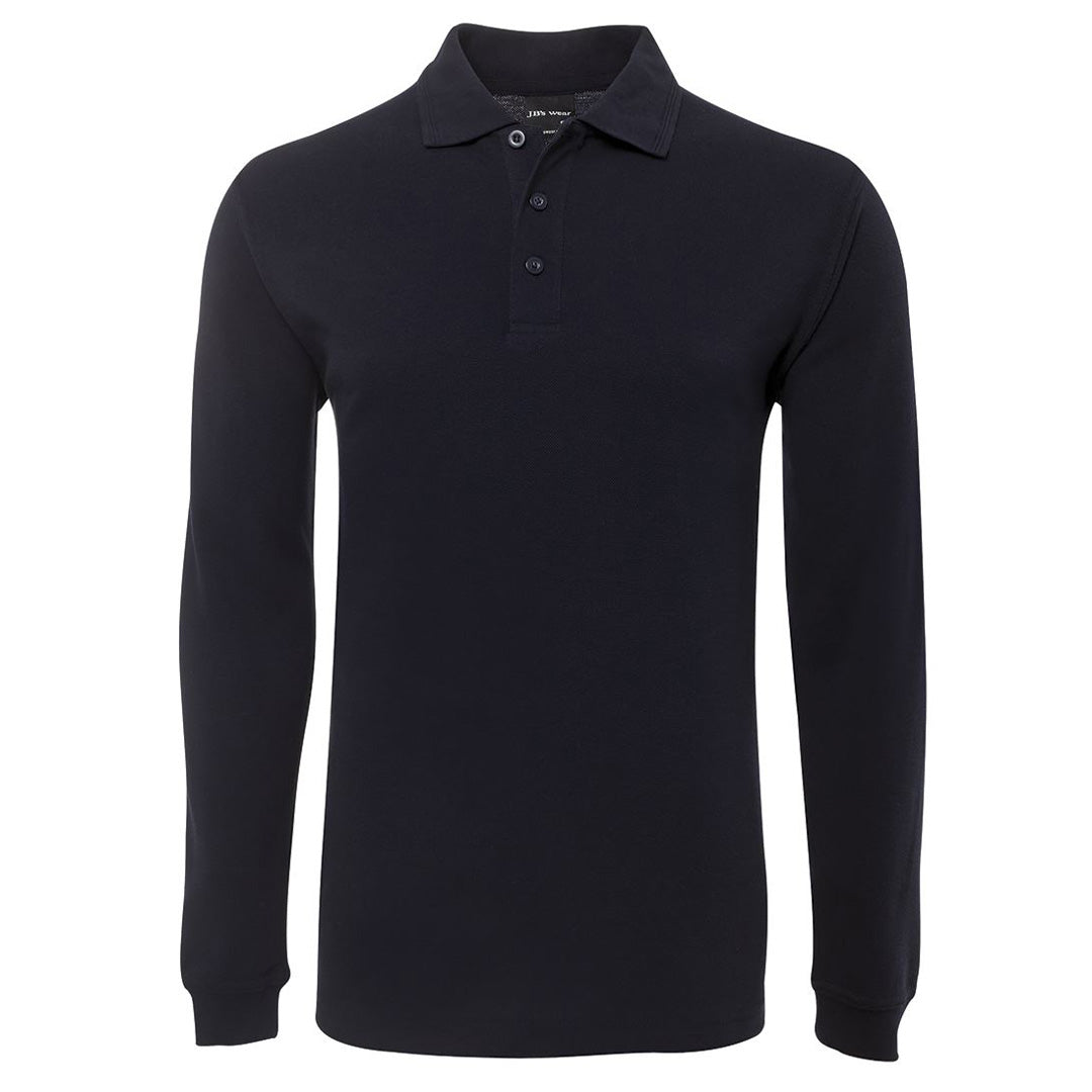 Jbs Wear The Pique Polo | Mens | Long Sleeve Navy Shirts & Tops