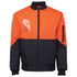 Jbs Wear The Hi Vis Flying Jacket | Day | Adults Orange/Navy Work Safety Protective Gear