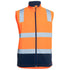 Jbs Wear The Hi Vis Soft Shell Vest | Day Night | Adults Orange/Navy Work Safety Protective Gear
