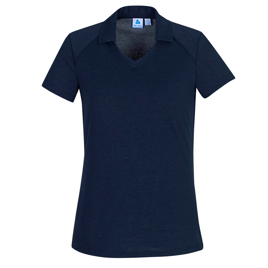 Biz Collection The Byron Polo | Ladies | Short Sleeve Navy Shirts & Tops